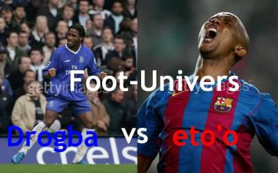eto'o    VS drogba